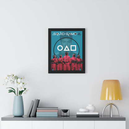 squid game wall decor